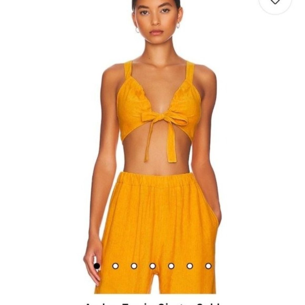 Anna Nata Amber Top in Ginger Gold
